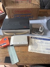 VINTAGE 1959 GRUNDIG CUB PORTABLE REEL TO REEL TAPE RECORDER