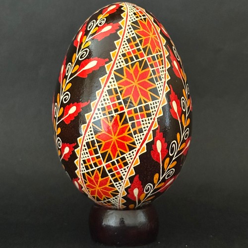 Real ukrainian pysanky goose - ukrainian,