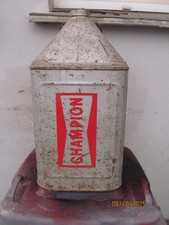 VINTAGE    MOTOR OIL  5 GALLON PYRAMID CAN.