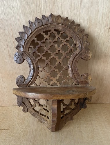 Hand carved wooden folding - hand,