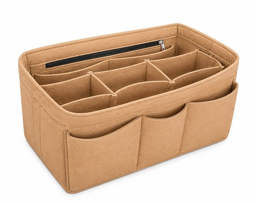Felt handbag organiser insert - organiser,