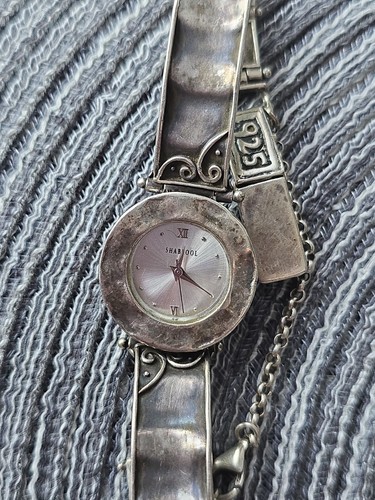925 silver wristwatch - 925,