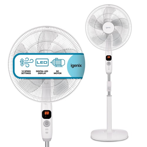 Df1670 digital pedestal fan - digital,