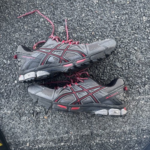 Asics gray pink comfy chunky - gray, +