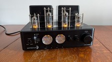 Dayton HTA100BT  Integrated Stereo Hybrid Tube Amplifier