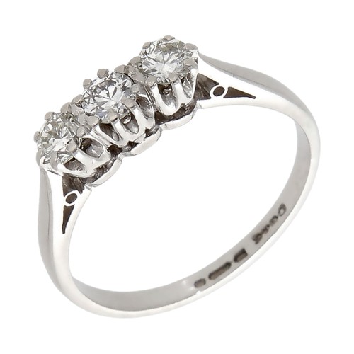 Pre owned 18ct - pre-owned, white