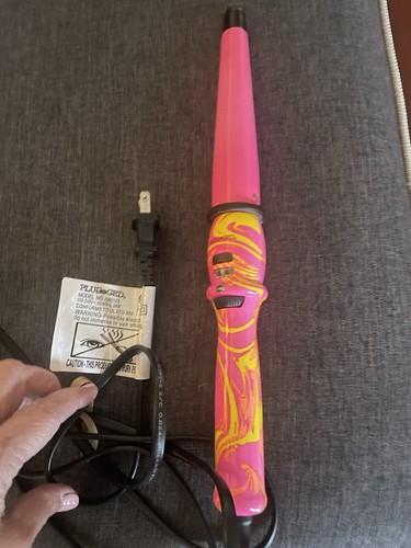 Plugged curling wand - plugged,