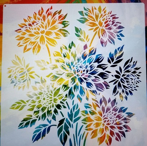 Large dahlia flowers - flowers, design
