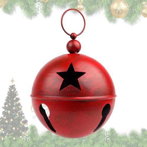 Big christmas decoration bells - big,