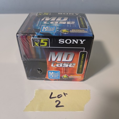 Sony minidisc color collection - sony,