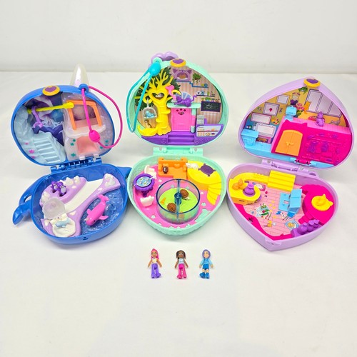 Polly pocket set three - pocket, of