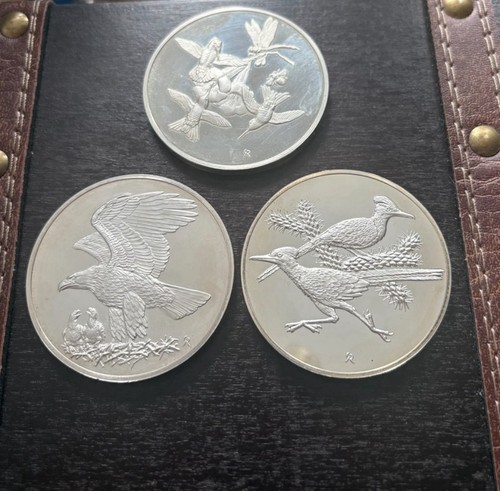 Franklin mint silver rounds - mint,