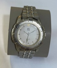 Yess Quartz Men’s Wristwatch Silver Tone Stainless Steel Bracelet Japan Movement