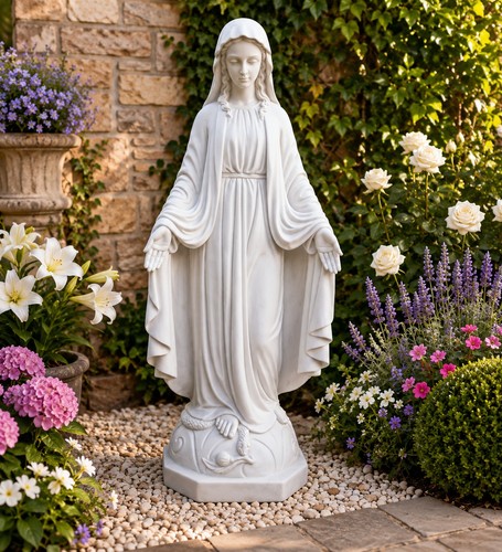 Virgin mary garden - virgin,
