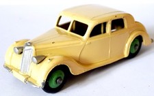 1st Time Listed. Dinky Toys No.40a Riley Saloon Car (1950-1954) Cream/Green Hubs