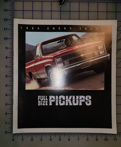 1984 chevrolet pickup - chevrolet,