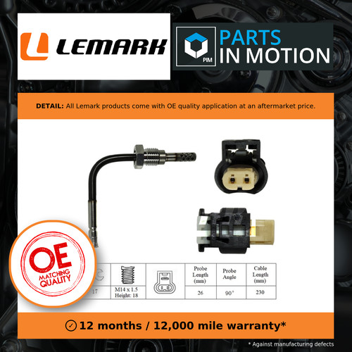 Exhaust temperature sensor - temperature,