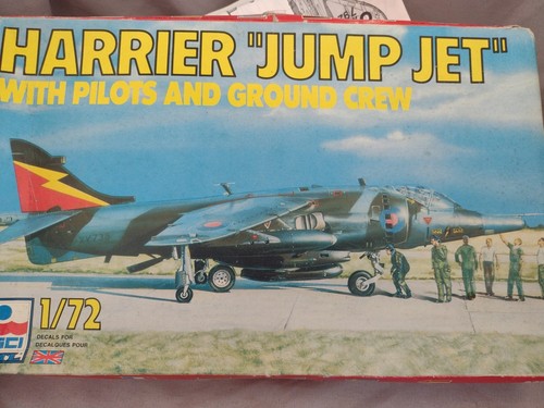 Ertl harrier jump jet with - harrier, "jump