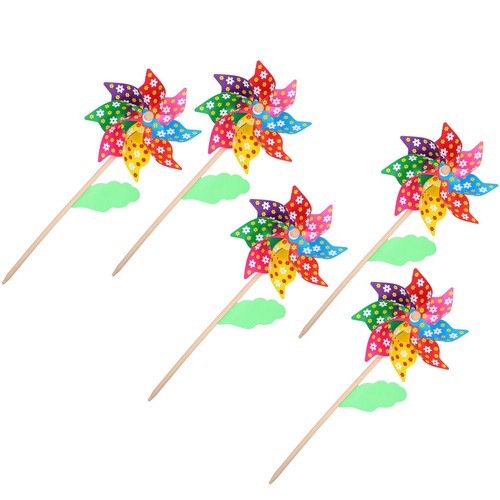 5pcs windmill toy handy - windmill,