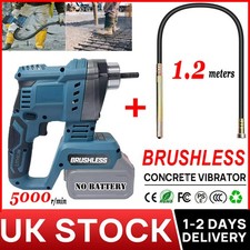 Handheld Cordless Concrete Vibrator Vibrating Poker for Makita 18V No Battery UK