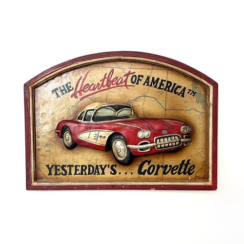 Vintage chevrolet corvette - vintage,