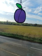 Purple Plum Suncatcher