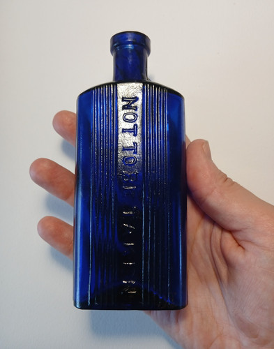 Antique victorian cobalt - victorian, blue