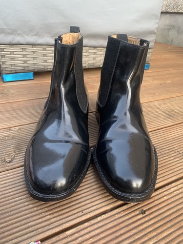 Men black leather samuel - leather,