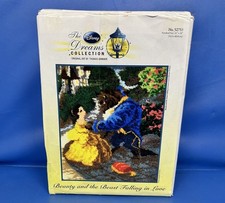 Thomas Kinkade Disney Beauty and the Beast 21x26 Latch Hook Kit No. 52753 Unused