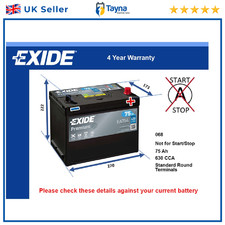 Battery fits TVR CHIMAERA