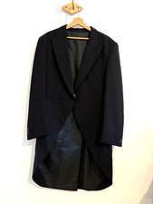 Mens Tailcoat, Black, 100%