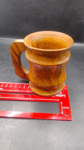 Hand made turned - hand, wooden