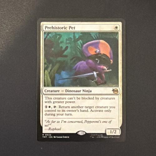 Prehistoric pet mtg teenage - pet,