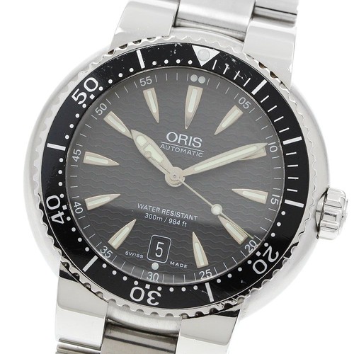 Oris 7533p diver date - oris, diver's