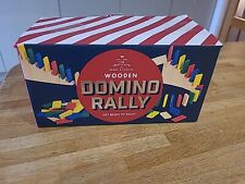 Wooden Domino Rally