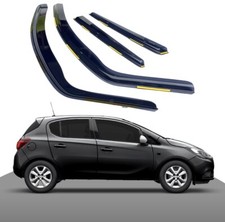 Vauxhall Corsa D. E 2006-2019 5 Doors Hatchback Haibak Wind Deflectors 4pc