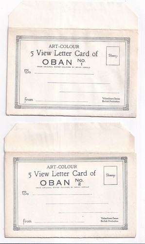 Oban unposted c1936 - c1936, letter