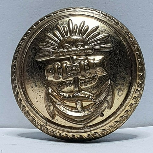 21mm gilt metal button by - p&o,