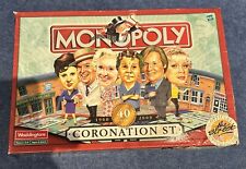 Monopoly Coronation Street 40 Years 1960 To 2000 Collectable Edition Vintage 