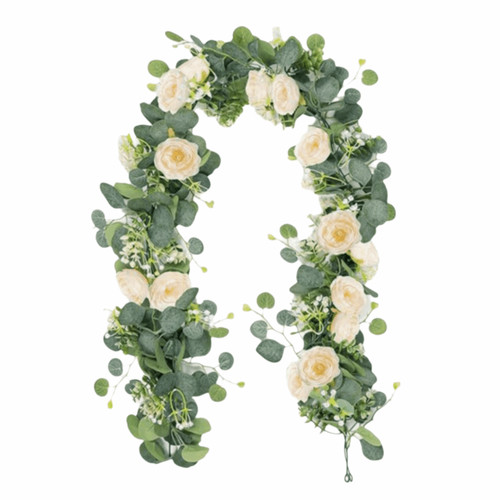 Artificial eucalyptus garland - artificial,