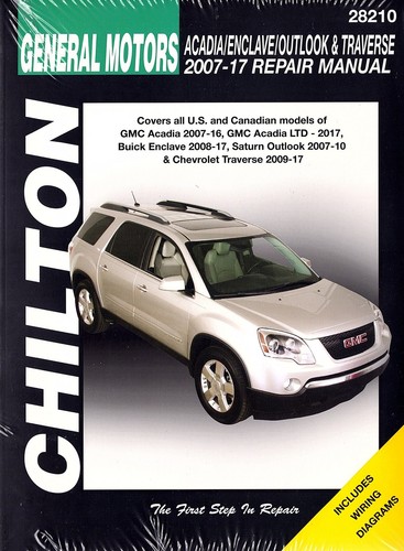 Acadia manual gmc - acadia, service