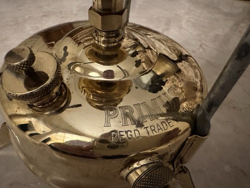 Vintage kerosene camping stove - camping,