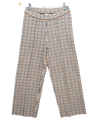 Zara houndstooth trousers - zara,