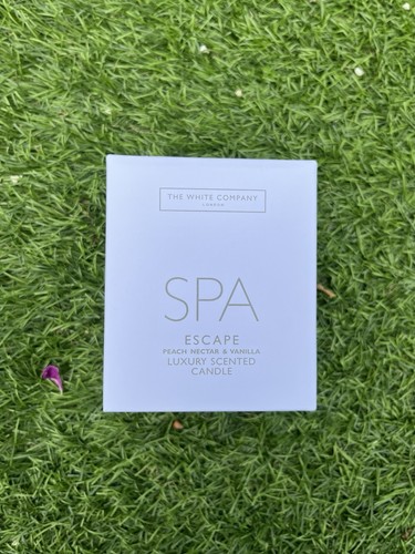 The white company candle - company, spa