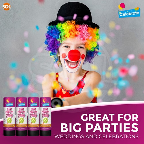 Party confetti cannons - party,