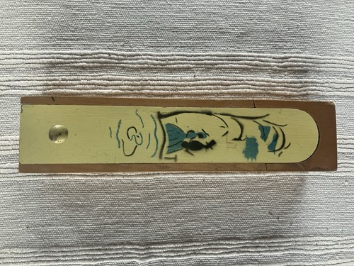 Wooden pencil box with - with, sliding
