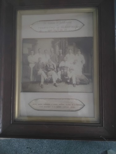 Framed 1888 photograph - framed,