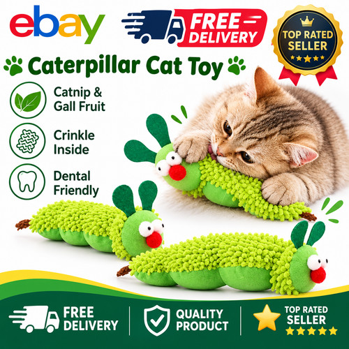 Catnip caterpillar cat - caterpillar,