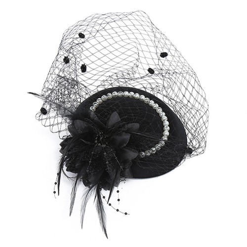 Funeral pillbox hat - funeral, women