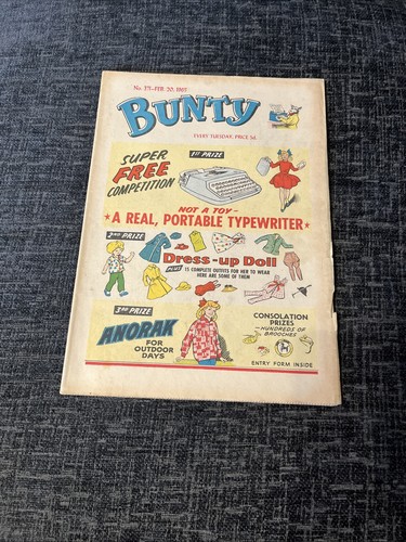 Bunty comic february 1965 - bunty,